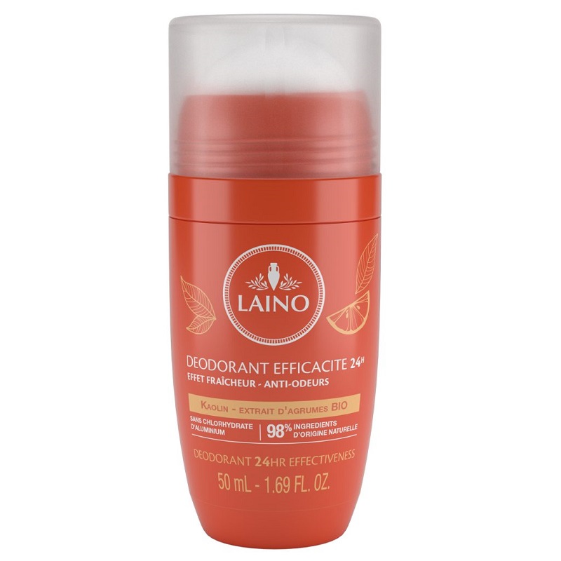 Deodorant roll-on 24h cu citrice, 50 ml, Laino