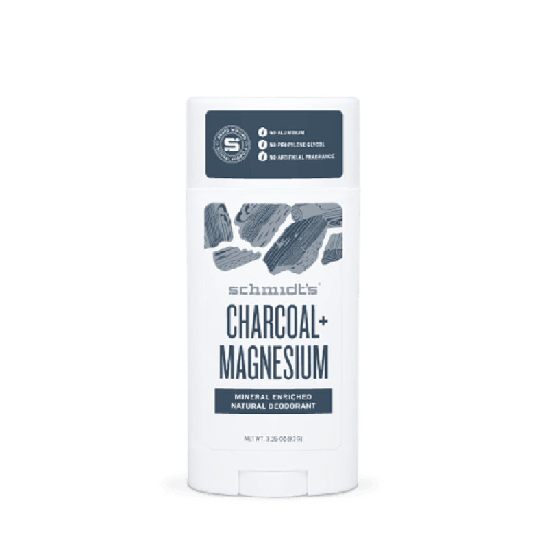 Deodorant stick, Carbune si Magneziu, 75g, Schmidts