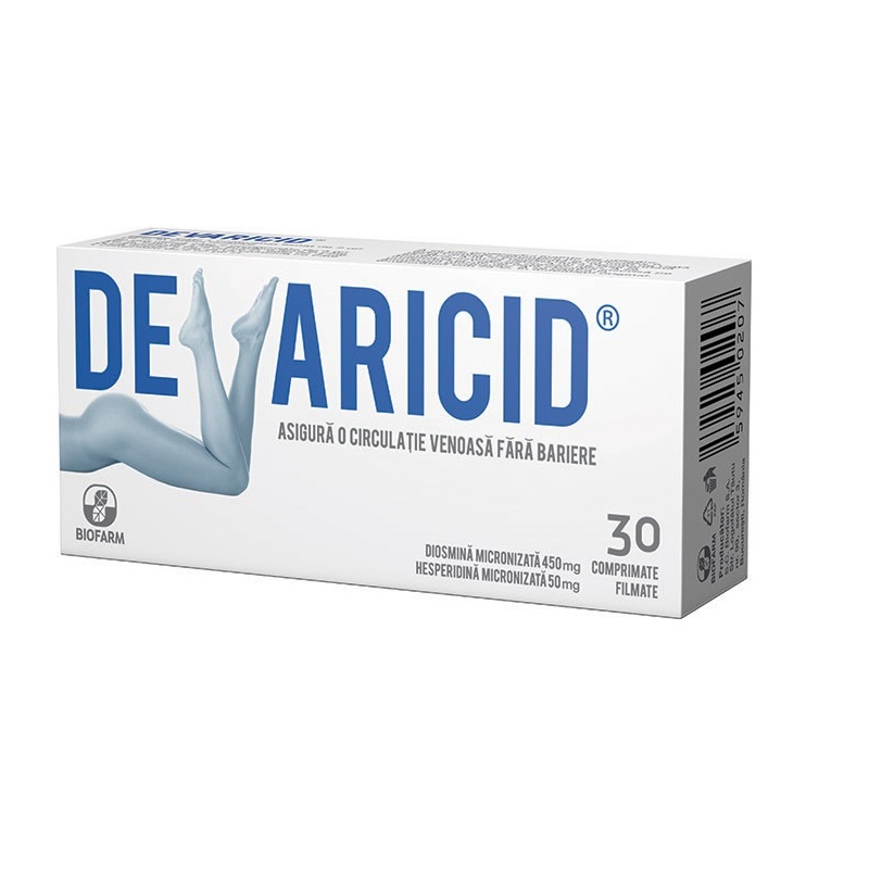 Devaricid, 30 comprimate, Biofarm