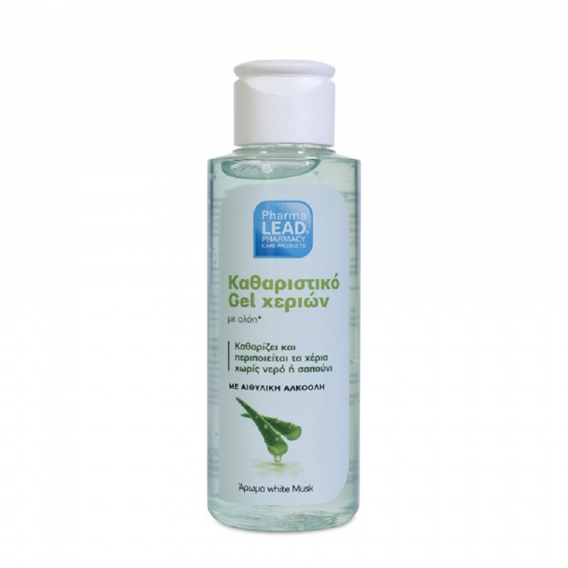 Dezinfectant gel cu Aloe Vera pentru maini, 100ml, Pharma Lead 