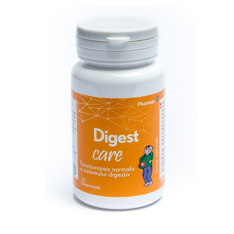 Digest Care, 30 comprimate, Pharmex