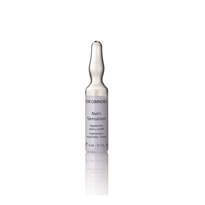 Fiola cu concentrat activ regenerant si hranitor Nutri Sensation The Ampoule, 3ml, Dr Grandel