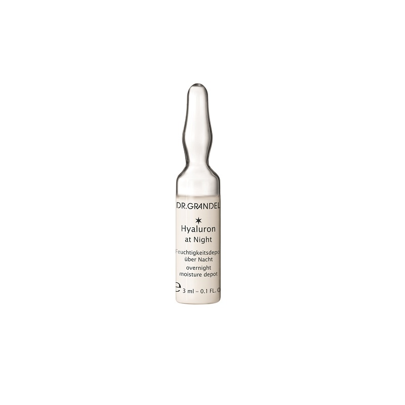 Fiola cu Acid Hialuronic pentru noapte Hyaluron At Night, 3 ml, Dr Grandel