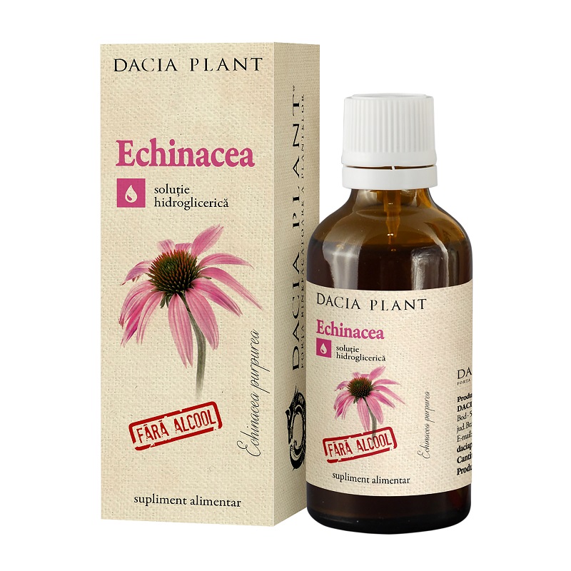 Echinacea fara alcool, 50 ml, Dacia Plant