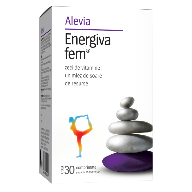 Energiva Fem, 30 comprimate, Alevia