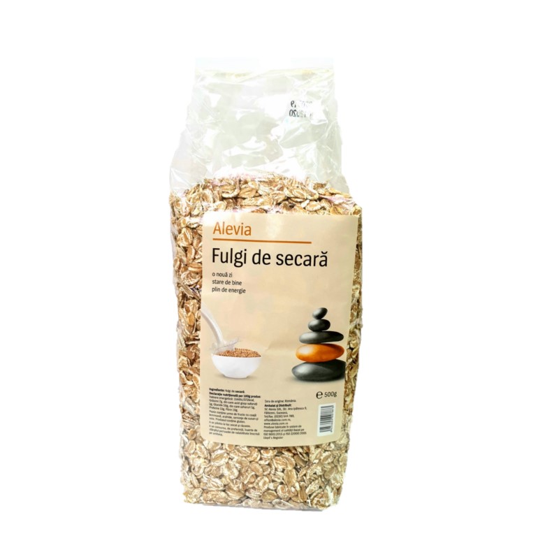 Fulgi de secara, 500 gr, Alevia