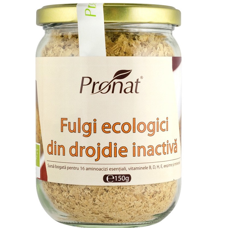 Fulgi Bio din drojdie inactiva, 150 g, Pronat