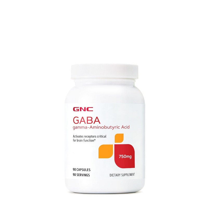 Gaba, 750 mg, 90 capsule, GNC