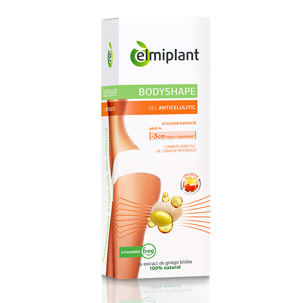 Gel anticelulitic Bodyshape, 200 ml, Elmiplant