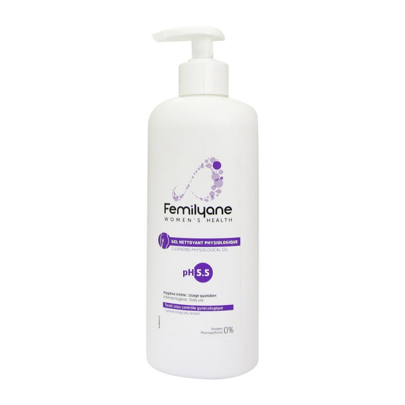 Gel pentru igiena intima pH 5.5 Femilyane Physio, 400 ml, Biorga