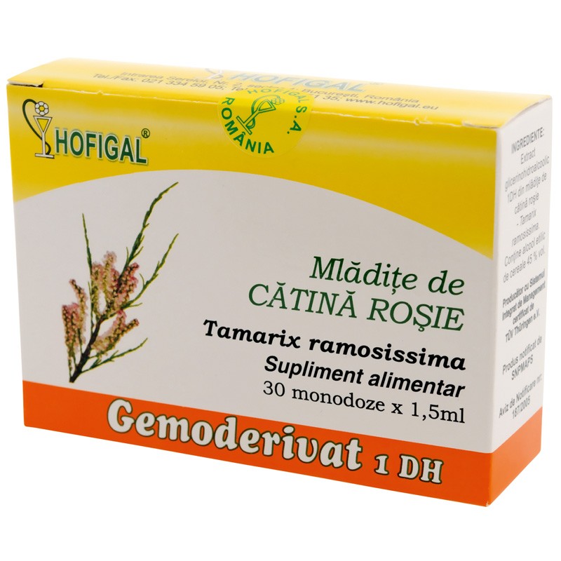 Gemoderivat mladite catina rosie, 30 monodize, Hofigal