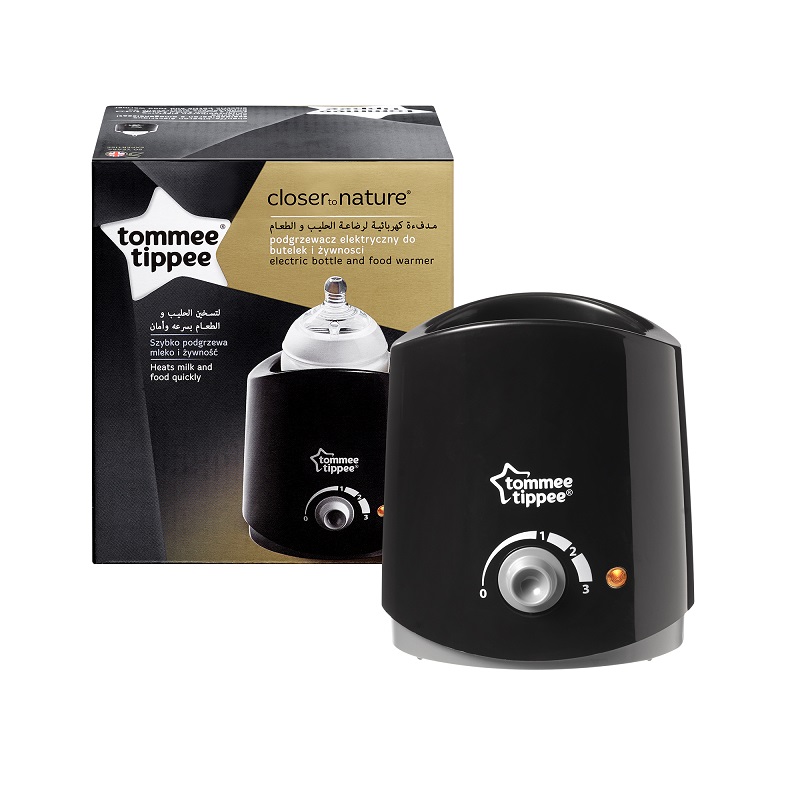 Incalzitor electric pentru biberon, Negru, TT0085, Tommee Tippee