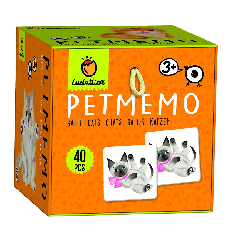 Joc de memorie Petmemo, Pisici, Ludattica