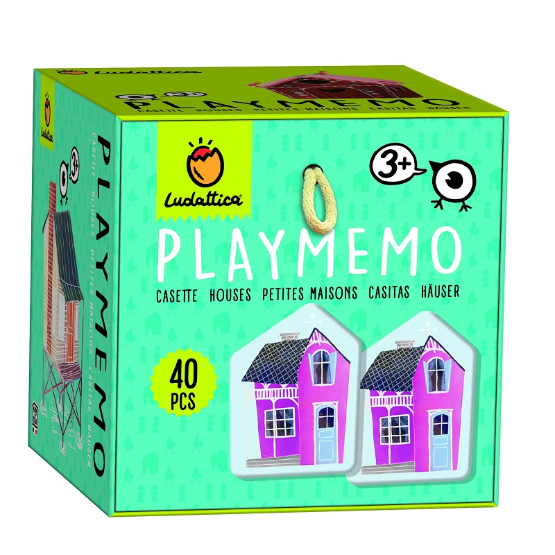 Joc de memorie Playmemo, Case, Ludattica