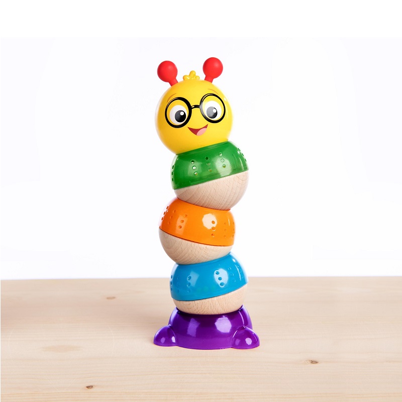 Jucarie de lemn muzicala Hape Balancing Cal, Baby Einstein