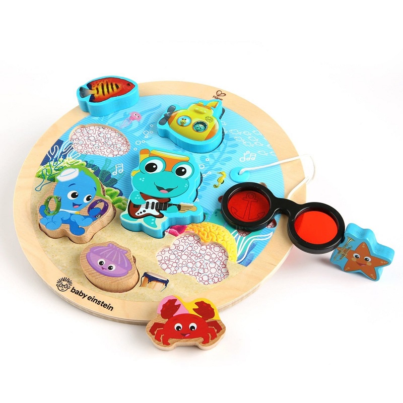 Jucarie din lemn Hape Submarine Adventure, Baby Einstein