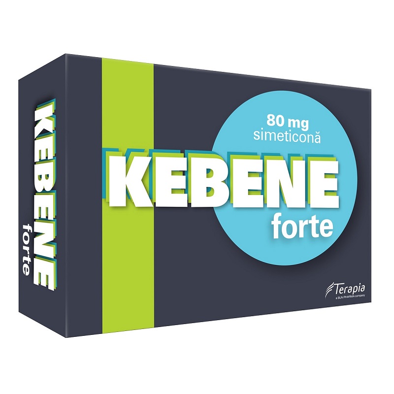 Kebene Forte Simeticona, 80mg, 25 capsule, Terapia