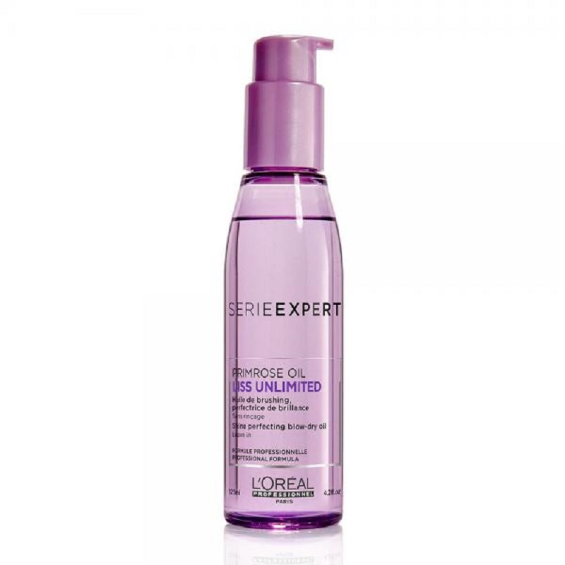 Spray intensificator de stralucire pentru netezire intensa, Liss Unlimited Serum 125ml, Serie Expert, L'oreal Professionnel