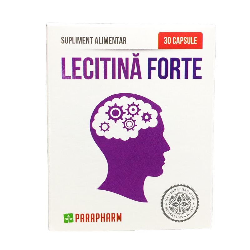 Lecitina Forte, 30 capsule, Parapharm