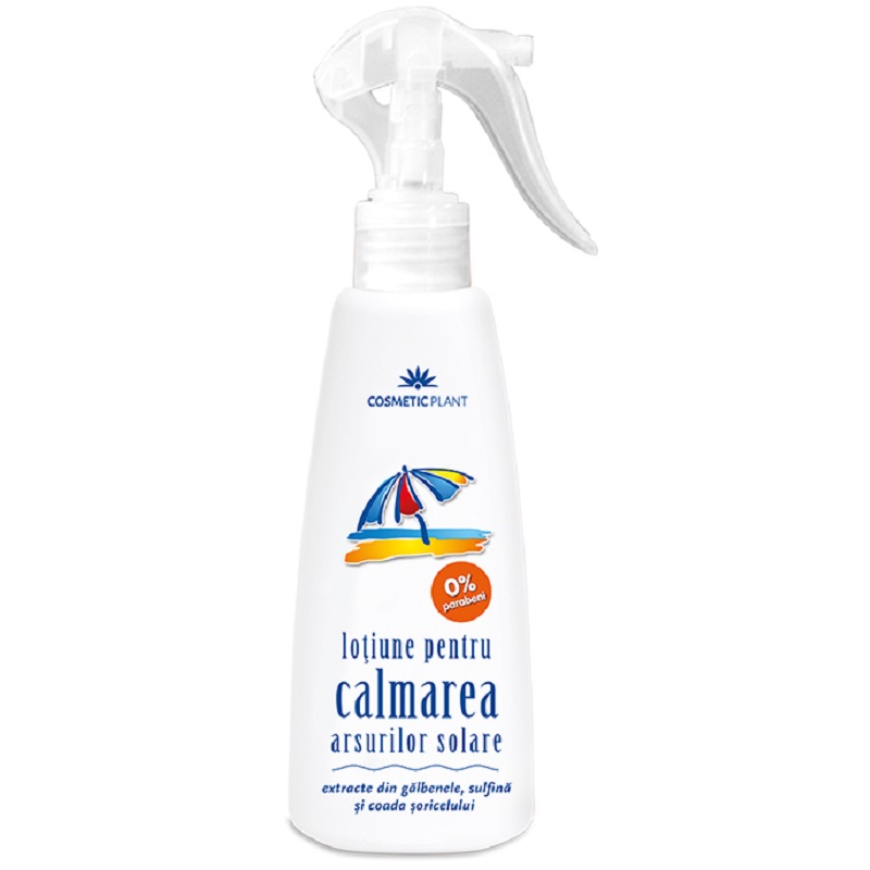 Lotiune pentru calmarea arsurilor solare, 200 ml, Cosmetic Plant