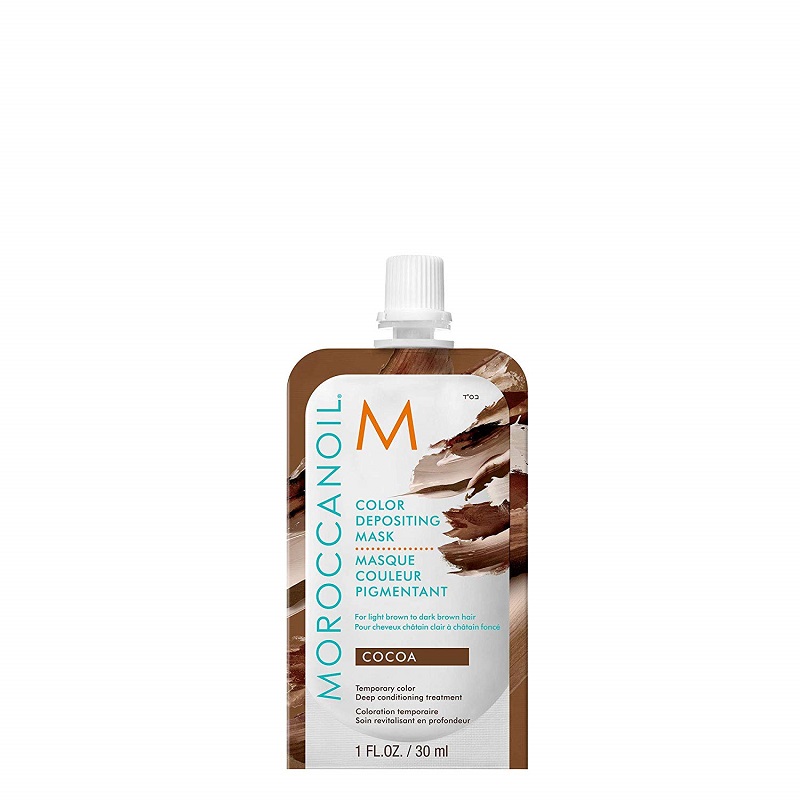 Masca de par nuantatoare Cocoa, 30 ml, Moroccanoil