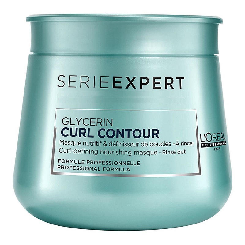 Masca pentru par ondulat Curl Contour Serie Expert, 250 ml, Loreal Professionnel