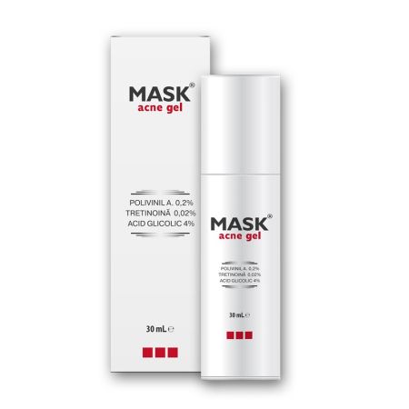 Mask gel pentru tratamentul comedoanelor inchise si deschise, 30 ml, Meditrina