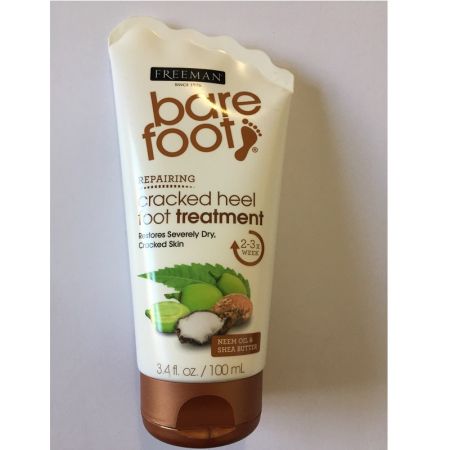 Crema reparatoare pentru calcaie aspre cu ulei de neem si unt de shea, 100 ml, Freeman 