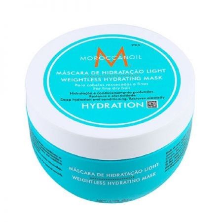 Masca intens hidratanta light Weightless Hydrating Mask, 250 ml, Moroccanoil