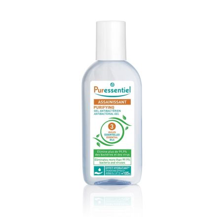 Gel antibacterian de purificare cu 3 uleiuri esentiale Purifying, 80 ml, Puressentiel