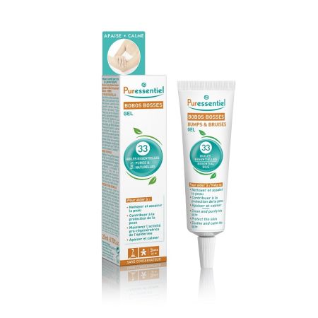 Gel pentru umflaturi si vanatai cu 33 uleiuri esentiale 20 ml, Bumps & Bruises, Puressentiel