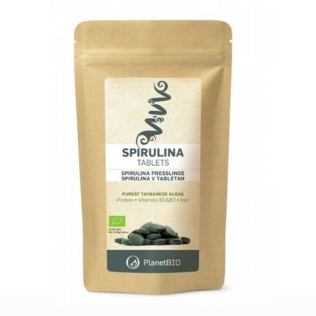 Spirulina, 180 tablete, Planet Bio