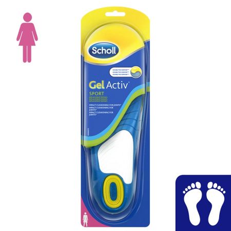 Branturi pentru femei GelActiv Sport, 1 pereche, Scholl