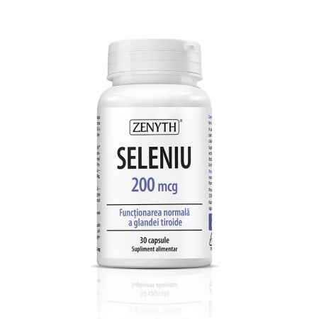 Seleniu 200mcg, 30 capsule, Zenyth