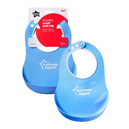 Baveta Comfy Neck, 6 luni+, TT0003-Albastru, Tommee Tippee