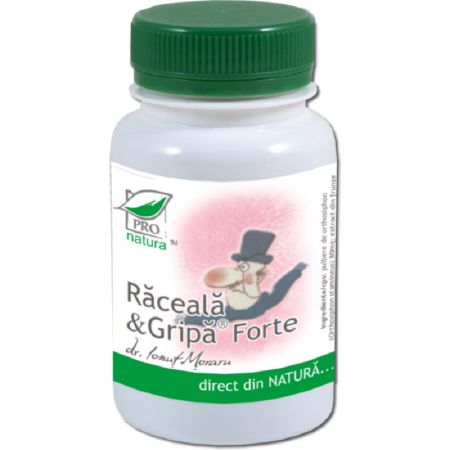 Raceala si gripa forte, 60 capsule, Pro Natura