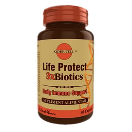 Kombucell Life Protect 3xBiotics, 40 capsule, Pro Natura