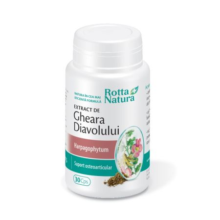 Gheara Diavolului, 30 capsule, Rotta Natura