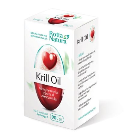 Krill Oil, 90 capsule, Rotta Natura