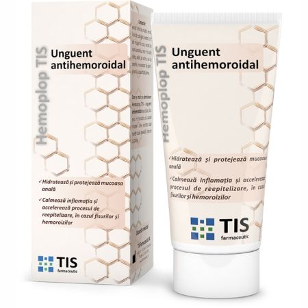 Unguent antihemoroidal Hemoploptis, 50 ml