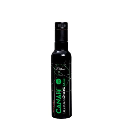 Ulei Bio de canepa Eco Bio, 250 ml, Canah