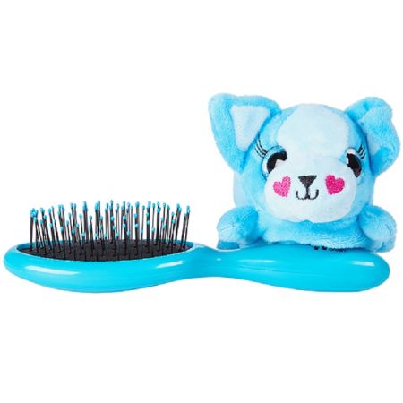 Perie pentru descurcarea parului, Wet Brush, pentru copii, Plush Puppy,  JD Beauty Group 