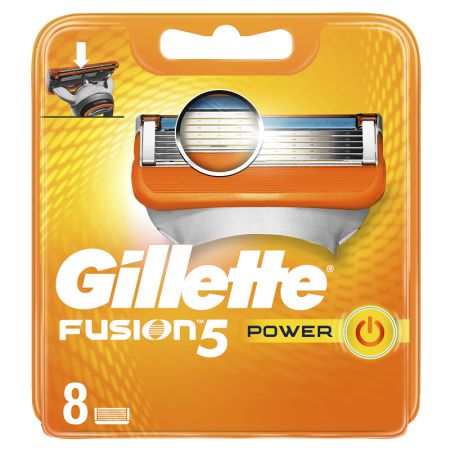 Rezerve pentru aparat manual, Gillette Fusion 5 Power, 8 buc, P&G