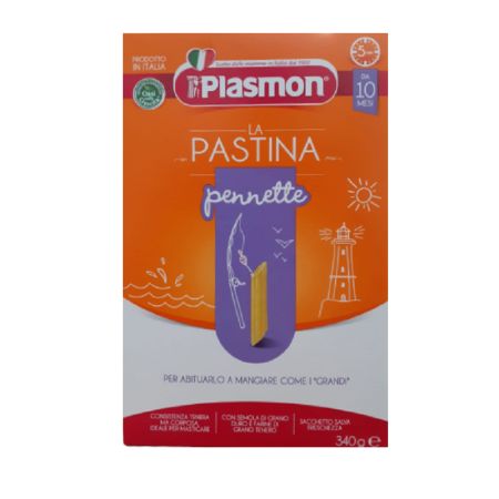 Paste Penne, +10 luni, 340 g, Plasmon