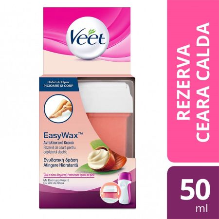 Rezerva Roll-On pentru picioare si brate, Easy Wax, Veet