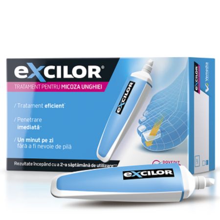 Tratament Stilou Aplicator Excilor Pentru Micoza Unghiei, 3.3 ml, A&D Pharma Marketing