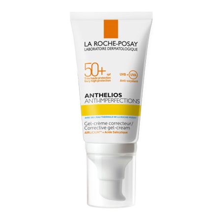 Anthelios Crema de protectie solara cu efect Anti-Imperfectiuni SPF 50+, 50 ml, La Roche-Posay