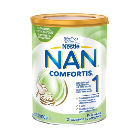 Nan 1 Comfortis  lapte de inceput pentru sugari, 400g, Nestle