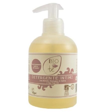 Gel Bio pentru igiena intima cu salvie si ulei de Tea Tree, 300 ml, BioConTe	