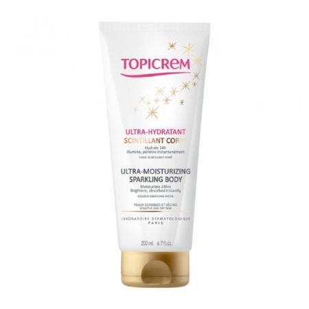 Lapte corp Sparkling Ultra Hidratant, 200 ml, Topicrem
